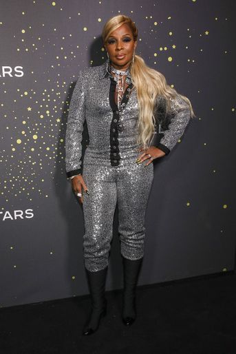 Mary J. Blige à la soirée «Chanel N°5 in the Stars» à New York le 5 novembre 2021