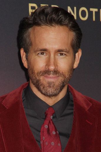 Ryan Reynolds à l'avant-première du film «Red Notice» à Los Angeles le 3 novembre 2021