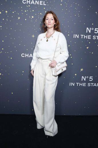 Audrey Marnay à la soirée «Chanel N°5 in the Stars» à New York le 5 novembre 2021