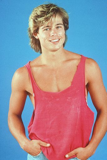 Brad Pitt dans les années 1980