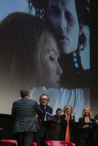 Tim Burton au Festival du film de Rome le 23 octobre 2021