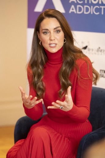 Kate Middleton à Londres le 19 octobre 2021