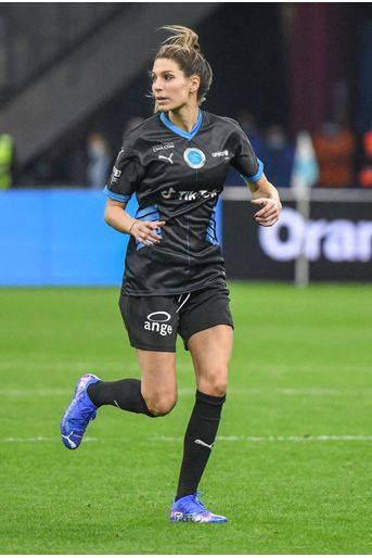 Laury Thilleman, le 13 octobre 2021 à Marseille. 