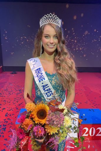Miss Rhône-Alpes Charlotte Faure, 20 ans, 1m73, originaire de Biviers