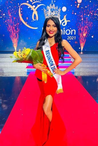 Miss Réunion Dana Virin, 22 ans, 1m73, originaire de Sainte-Suzanne