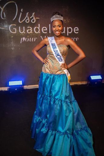 Miss Guadeloupe Ludivine Edmond, 20 ans, 1m77, originaire de Gourbeyre