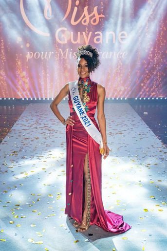 Miss Guyane Melysa Stephenson, 19 ans, 1m71, originaire de Remire-Montjoly 