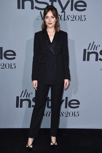 Dakota Johnson lors des InStyle Awards à Los Angeles en octobre 2015
