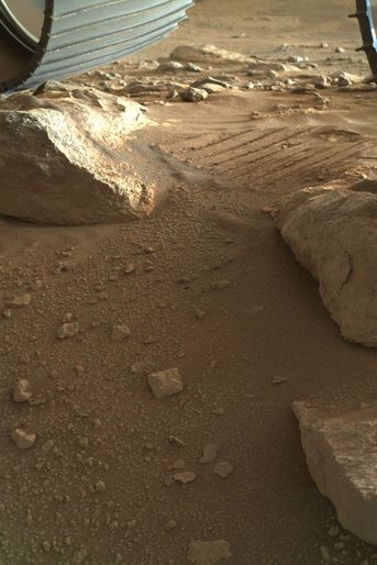 Le 23 janvier 2022, zoom sur la surface de Mars. Magnifique.