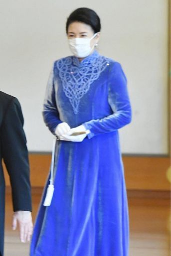 L&#039;impératrice Masako du Japon à Tokyo, le 18 janvier 2022