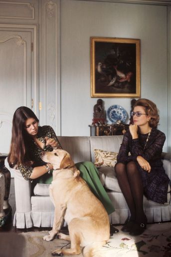 Caroline de Monaco à 16 ans, lors de sa première interview avec Paris Match en décembre 1972.