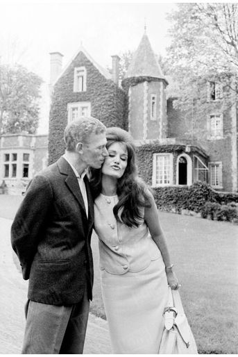 Dalida et Lucien Morisse en avril 1961. 