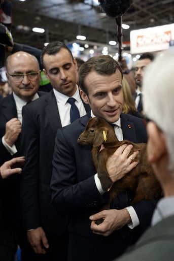 Emmanuel Macron Au Salon De L&#039;Agriculture ( 10