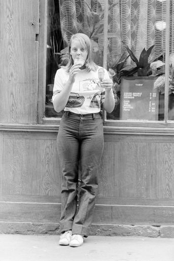 Jodie Foster pour Paris Match, juillet 1977, Paris. 