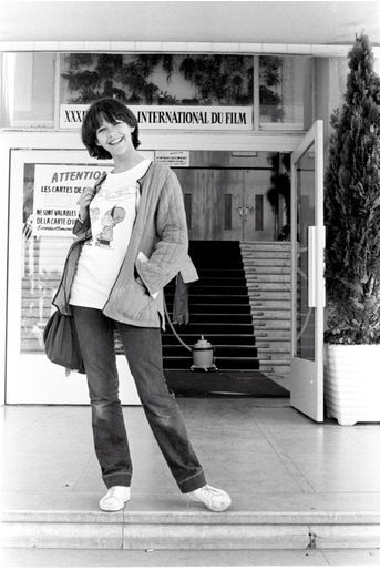 Sophie Marceau au Festival de Cannes, en mai 1981. 