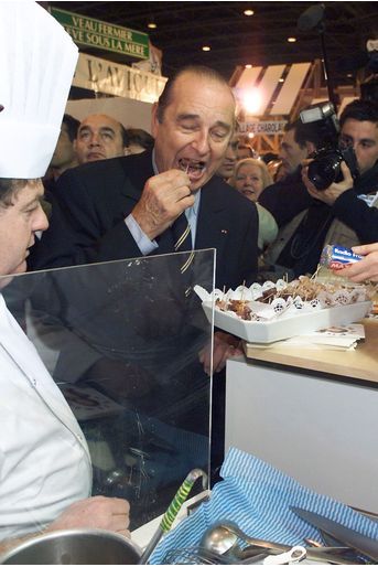 Jacques Chirac, Salon de l'Agriculture en 2000