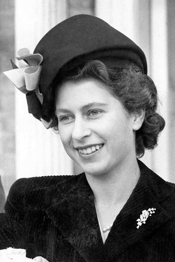 La princesse Elizabeth, le 3 novembre 1947