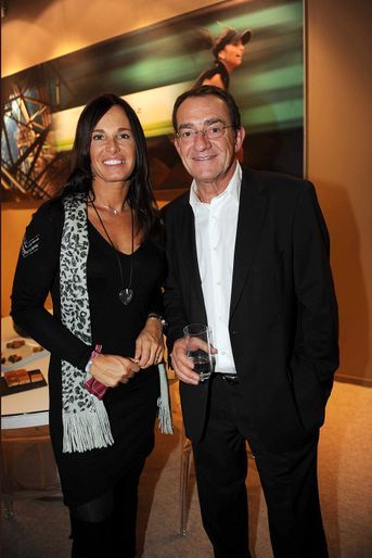 Nathalie Marquay et Jean-Pierre Pernaut lors d'un gala en 2011