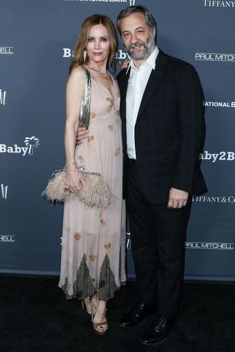 Leslie Mann et Judd Apatow au gala Baby2Baby à Los Angeles le 13 novembre 2021