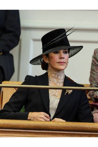 La princesse Mary de Danemark à la rentrée parlementaire à Copenhague, le 2 octobre 2012