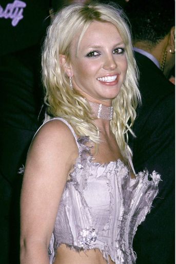 Britney Spears lors de la soirée "N'SYNC" à Los Angeles en 2001