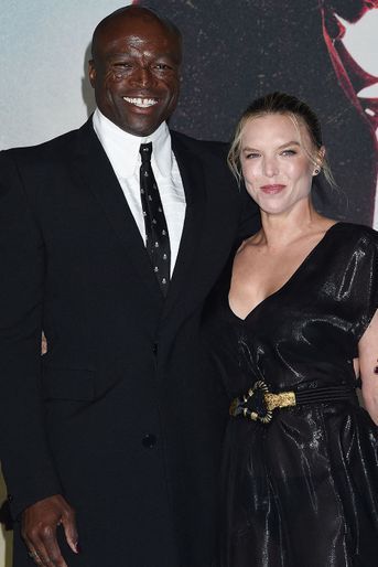 Seal et Laura Strayer à l'avant-première du film «The Harder They Fall» à Los Angeles le 13 octobre 2021
