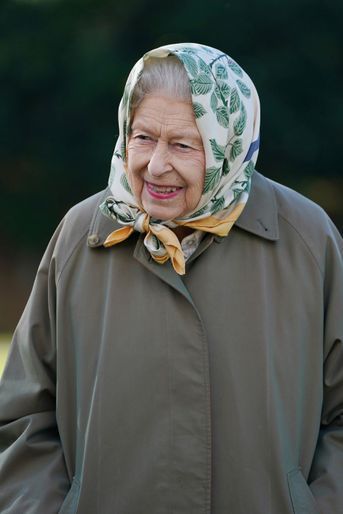 La reine Elizabeth II à Balmoral, le 1er octobre 2021