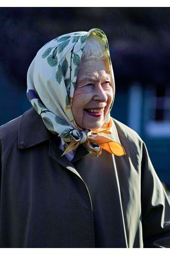 La reine Elizabeth II à Balmoral, le 1er octobre 2021