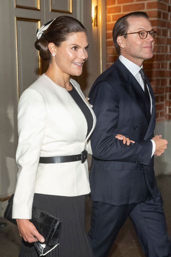 La princesse Victoria de Suède lors de la rentrée parlementaire à Stockholm, le 14 septembre 2021