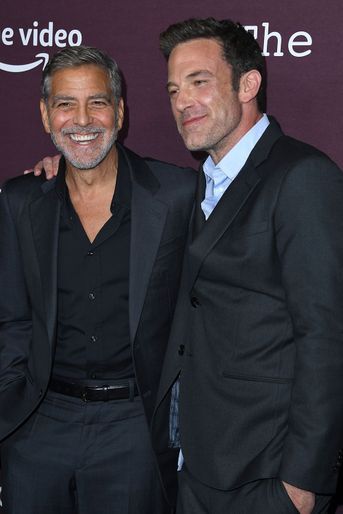 George Clooney et Ben Affleck à l&#039;avant-première du film «The Tender Bar» à Los Angeles le 3 octobre 2021