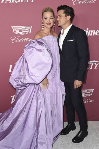 Katy Perry et Orlando Bloom à la soirée «Power of Women Presented by Lifetime» organisée par le magazine «Variety» à Beverly Hills le 30 septembre 2021