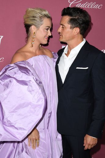Katy Perry et Orlando Bloom à la soirée «Power of Women Presented by Lifetime» organisée par le magazine «Variety» à Beverly Hills le 30 septembre 2021