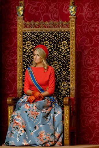 La reine Maxima des Pays-Bas à La Haye, le 21 septembre 2021