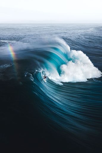 Catégorie "Choix du public". 1er prix: Phil de Glanville, pour sa photo du surfeur Jack Robinson, prise à Denmark, en Australie.