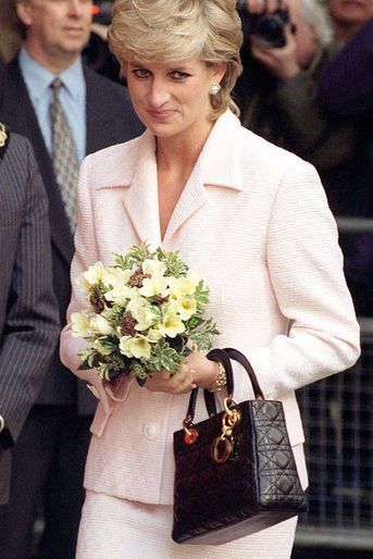 Diana Spencer à Londres en mars 1996. 