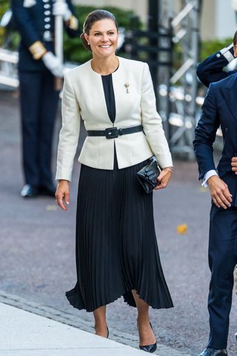 La princesse héritière Victoria de Suède à Stockholm, le 14 septembre 2021