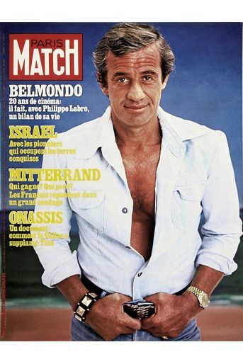 « Belmondo, 20 ans de cinéma » - Paris Match n°1480, 7 octobre 1977