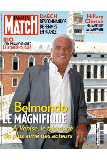 « Belmondo le magnifique » - Paris Match n° 3513 du 15 septembre 2016