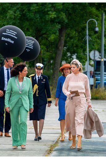 La reine Maxima des Pays-Bas à Amsterdam, le 16 septembre 2021