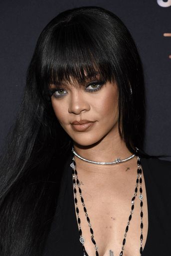 Rihanna présente sa nouvelle collection à New York, le 22 septembre 2021. 