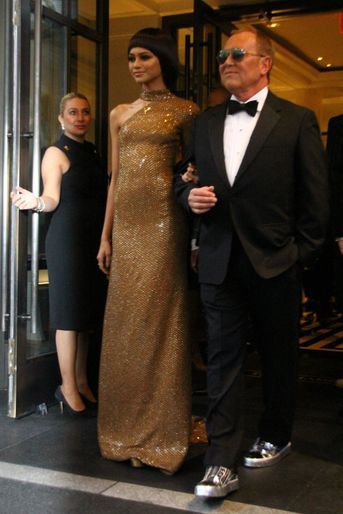 Zendaya et Michael Kors en 2016.