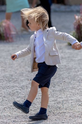 Le prince Gabriel de Suède, le 14 août 2021