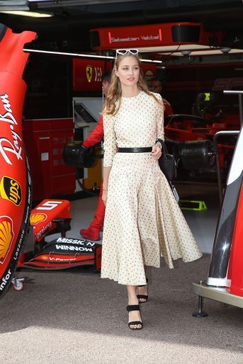 Beatrice Borromeo au Grand Prix de Formule 1 de Monaco en mai 2019