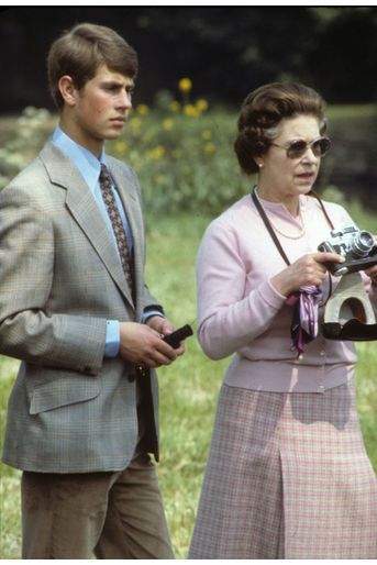 La reine Elizabeth II au Royal Windsor Horse Show, le 16 mai 1982