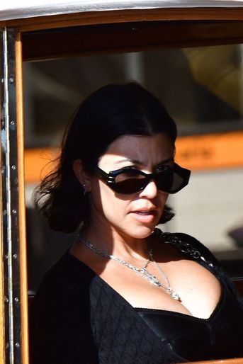 Kourtney Kardashian à Venise le 29 août 2021