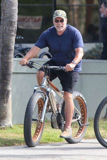 Arnold Schwarzenegger à Los Angeles le 6 août 2021