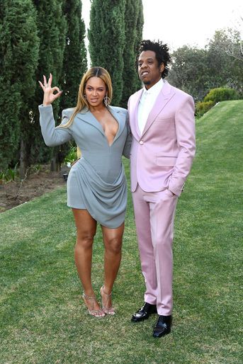 Beyoncé avec Jay-Z en 2020