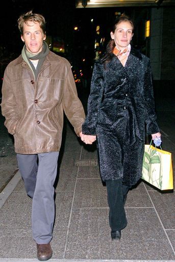 Danny Moder et Julia Roberts à New York en février 2006