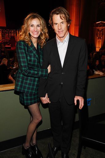Julia Roberts et Danny Moder lors d'un gala à Los Angeles en janvier 2020