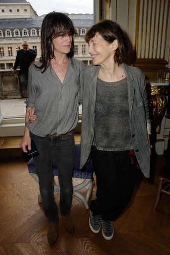 Charlotte Gainsbourg et Jane Birkin à Paris en juin 2013